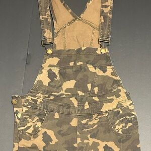 American Bazi Camouflage Women Jeans Overalls